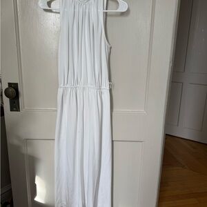 Vintage high neck dress and batwing jacket matching set S